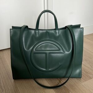Telfar Green Shopping Bag
